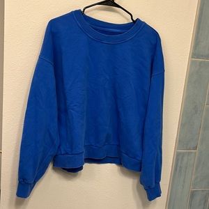 Perfectly oversized cropped sweatshirt